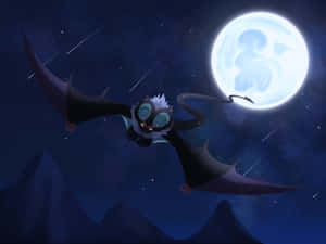 Noivern Flying Under Moonlight Wallpaper