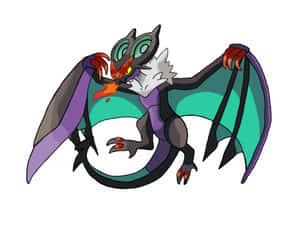 Noivern Pokemon Illustration Wallpaper