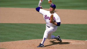 Nolan Ryan In Game Photograph Wallpaper