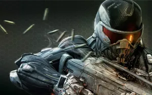Nomad Discharging His Weapon Crysis Hd Wallpaper