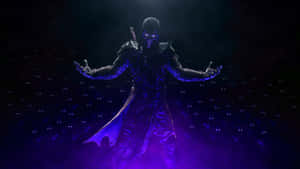 Noob Saibot In Action In Mortal Kombat Wallpaper