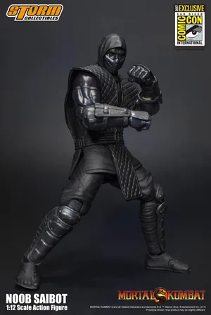 Noob Saibot In An Epic Battle Stance Wallpaper