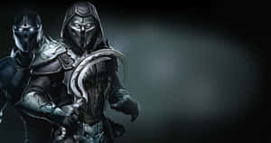 Noob Saibot Stands Ready For Battle! Wallpaper