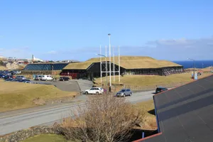Nordic Inn Thorshavn Parking Lot Wallpaper