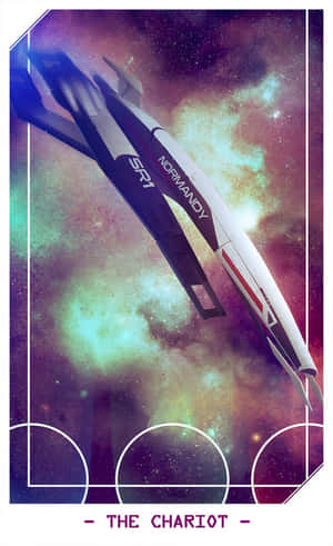 Normandy Sr-2 In Deep Space Exploration Wallpaper