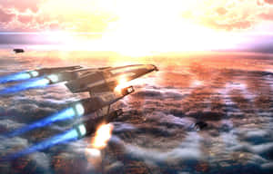 Normandy Sr-2 In Deep Space Wallpaper