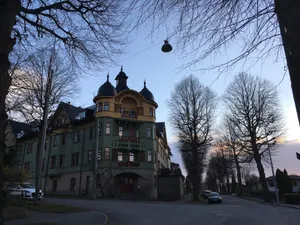 Norrkoping Historic Building Dusk Skyline Wallpaper