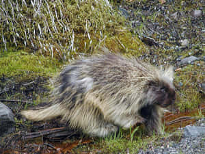 North American Porcupinein Habitat.jpg Wallpaper