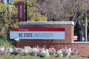 North Carolina State University Central Campus Sign Wallpaper