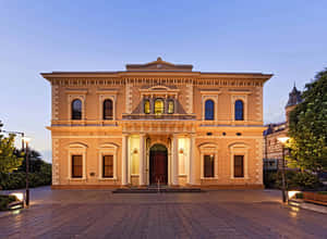 North Terrace Adelaide Historic Building Dusk Wallpaper