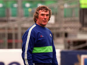 Northern Ireland Football Coach Pat Jennings At Lansdowne Road Wallpaper