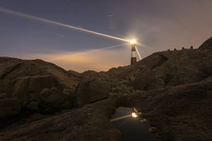 Norway Skrova Lighthouse Wallpaper