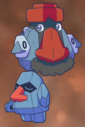 Nosepass And Probopass Wallpaper