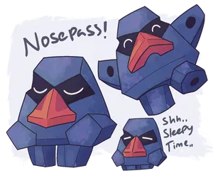 Nosepass Different Emotions Wallpaper