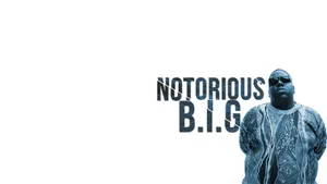 Notorious B.i.g Minimalist Art Wallpaper
