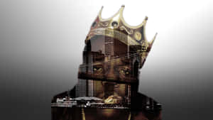 Notorious Transparent King Art Wallpaper