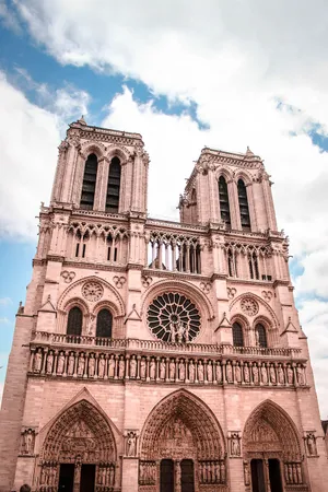 Notre Dame Cathedral Legendary Towers Wallpaper