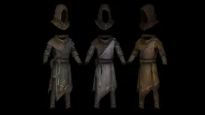 Novice, Apprentice, And Adept Mage Robes Wallpaper