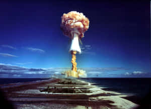 Nuclear Explosion Atoll Test Wallpaper