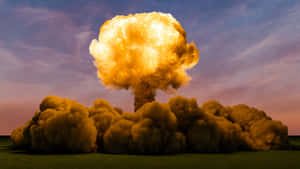 Nuclear Explosion Mushroom Cloud Wallpaper