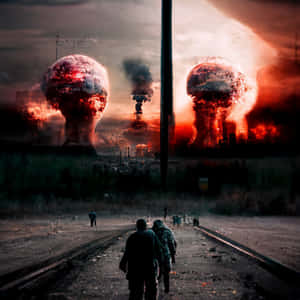 Nuclear Winter Landscape Wallpaper