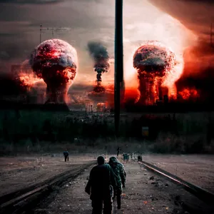 Nuclear Winter Landscape Wallpaper