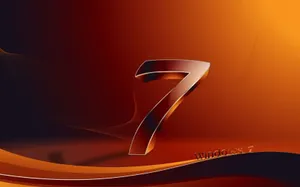 Number 7 Modern Bronze Windows Wallpaper