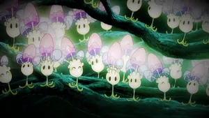 Numerous Glowing Morelull Hd Wallpaper