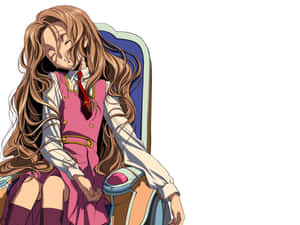 Nunnally Lamperouge - A Vision Of Serenity And Innocence Wallpaper