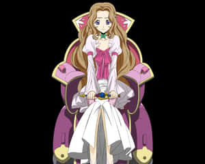 Nunnally Lamperouge Smiling Gracefully Wallpaper