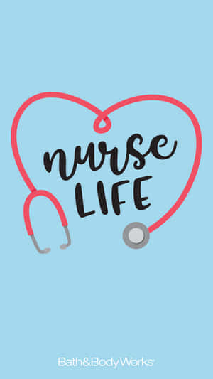 Nurse Life Logo Wallpaper