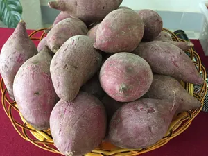 Nutritious And Delicious Purple Sweet Potato Wallpaper