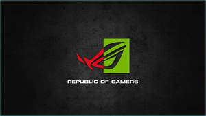 Nvidia And Rog Wallpaper