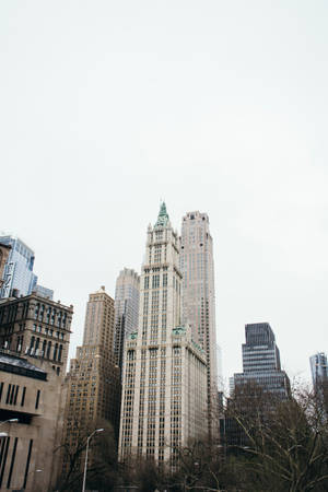 Nyc Woolworth Building Wallpaper