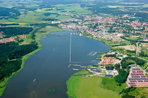 Nykoping Aerial View Sweden Wallpaper