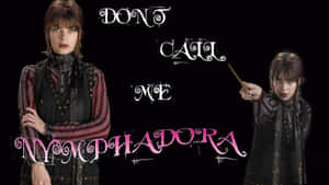 Nymphadora Tonks Wand Ready Wallpaper