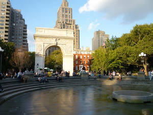 Nyu Park Scenery Wallpaper