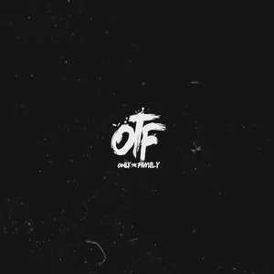 O T F Only The Family Logo Black Background Wallpaper