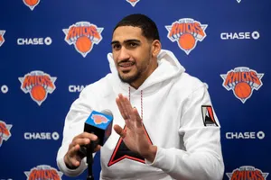 Obi Toppin Press Conference Wallpaper