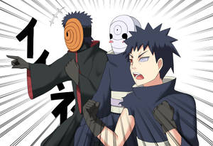 Obito Uchiha And Tobi Wallpaper