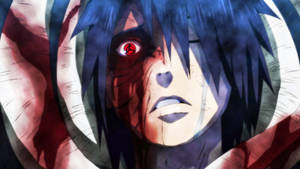 Obito Uchiha Bleeding Eye Wallpaper