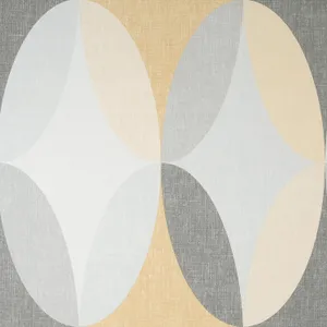 Oblong Gray And Orange [wallpaper] Wallpaper