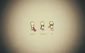 Obscure Stickman Hero Wallpaper