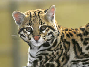Ocelot Portrait Close Up Wallpaper