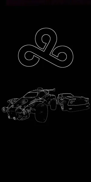 Octane And Paladin Rocket League Iphone Wallpaper