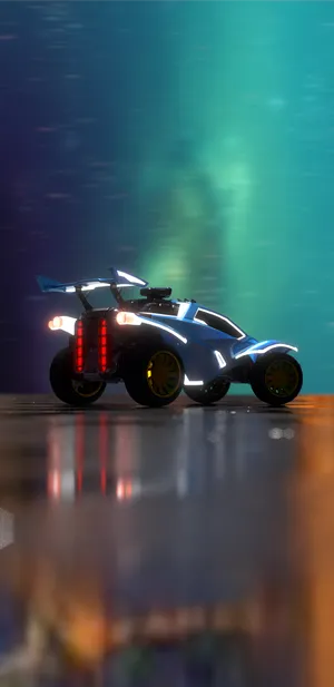 Octane Northern Lights Rocket League Iphone Wallpaper