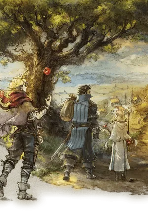 Octopath Traveler Therion Ophilia Olberic Wallpaper