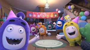 Oddbods: Showcasing Friendship, Humor And Fun! Wallpaper