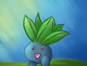 Oddish Fanart Wallpaper
