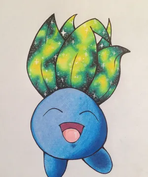 Oddish Sketch Wallpaper